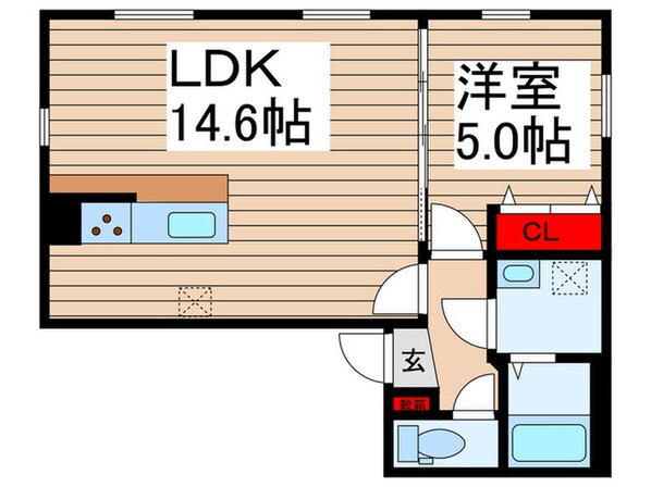 湯島レジデンスの物件間取画像